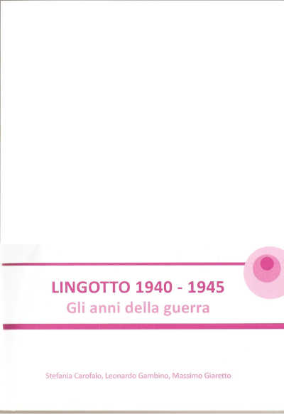 Seconda di copertina fondo bianco, titolo e autori in basso con tonalità di rosso magenta