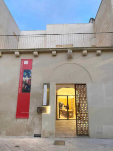 Ingresso Fondazione Biscozzi Rimbaud Lecce